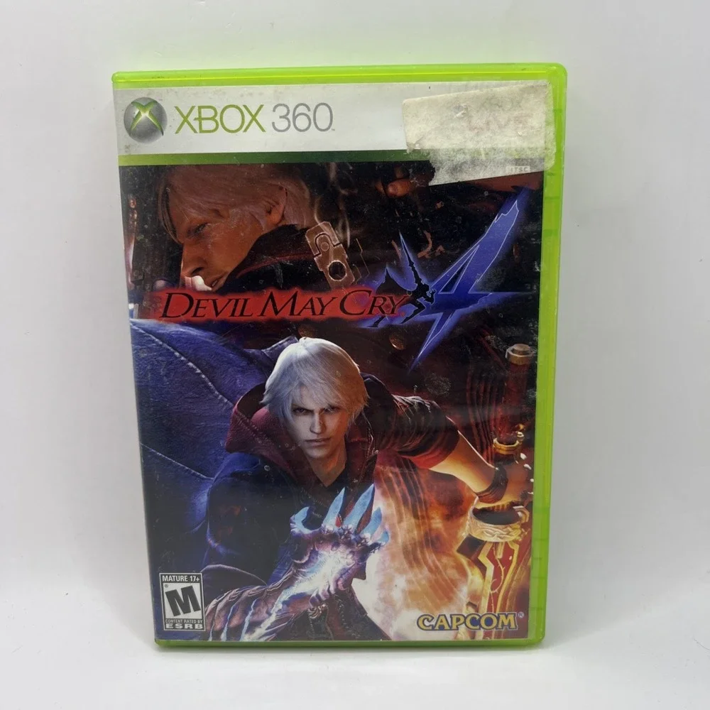 Devil May Cry 4 (Microsoft Xbox 360, 2008) Complete CIB - TESTED WORKS